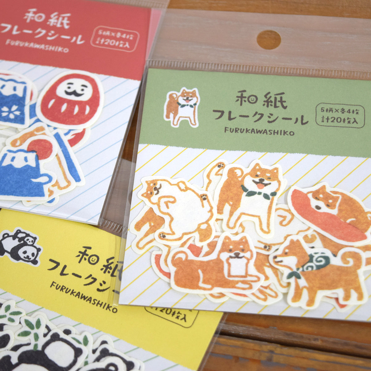 [Kokka Lifestyle] Washi Flake Stickers