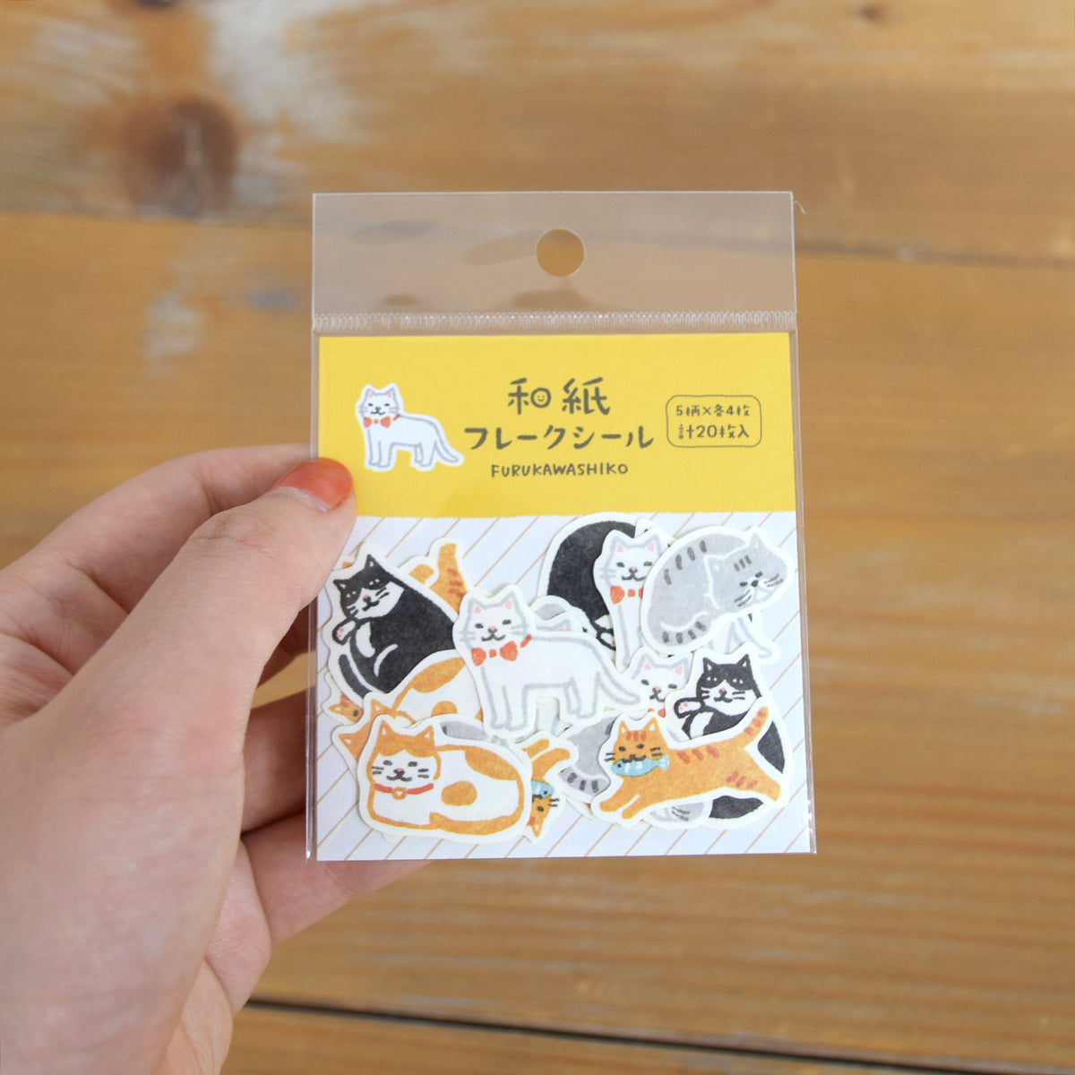 [Kokka Lifestyle] Washi Flake Stickers