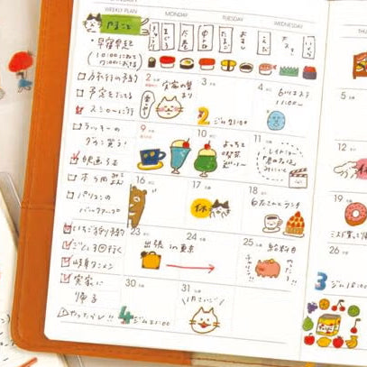 [Kokka Lifestyle] Daily Mini Stickers