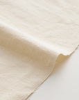 Yarn Dyed Cotton Silk Lightweight Denim - Ecru
