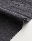 Yarn Dyed Cotton Silk Lightweight Denim - Black