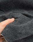 Yarn Dyed Cotton Silk Lightweight Denim - Black