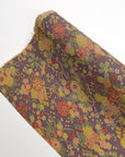 Kinsai Rayon Chirimen Fabric - Beige Toned [28" Width] LS-009-1
