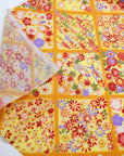 Kinsai Rayon Chirimen Fabric - Flowers [28" Width] LS-010-1
