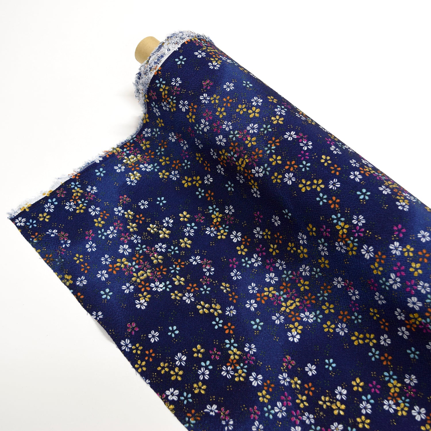 Kinsai Rayon Chirimen Fabric - Cherry Blossoms [28" Width] LS-010-1