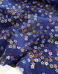 Kinsai Rayon Chirimen Fabric - Cherry Blossoms [28" Width] LS-010-1