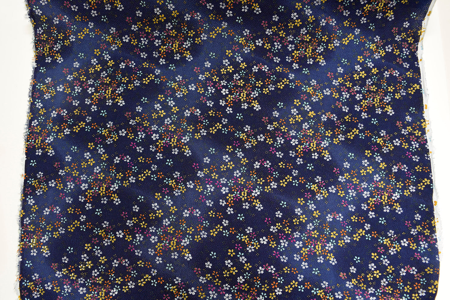 Kinsai Rayon Chirimen Fabric - Cherry Blossoms [28" Width] LS-010-1