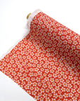Kyo-Yuzen Rayon Chirimen Fabric - Cherry Blossoms [28" Width] LS-011-1