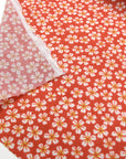 Kyo-Yuzen Rayon Chirimen Fabric - Cherry Blossoms [28" Width] LS-011-1