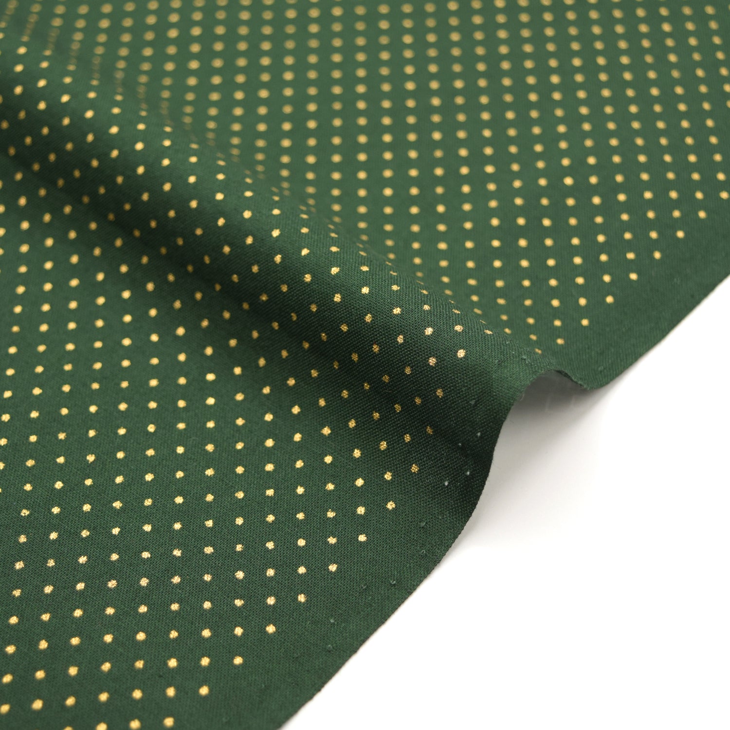 [Fabric Sample] Glittery Dot Cotton Shirting