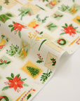 [Fabric Sample] Christmas Letter Cotton Shirting