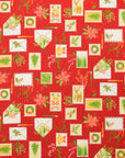 [Fabric Sample] Christmas Letter Cotton Shirting