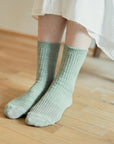 [Kokka Lifestyle] Linen Ribbed Socks