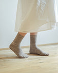 [Kokka Lifestyle] Linen Ribbed Socks