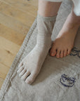 [Kokka Lifestyle] Silk Linen Five Fingers Socks