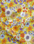 Flownny Sunflowers Cotton Lawn - Yellow NFA-1000-2