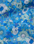 [Fabric Sample] Flownny Summer Flowers Cotton Lawn NFA-1000-5