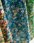Flownny Garden Cotton Lawn - Blue NFA-1010-16