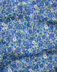Flownny Mini Flowers Cotton Lawn - Blue NFA-1030-31