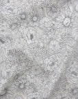 Flownny Line Drawing Flowers Lawn - White NFA-1030-34