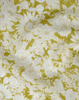 Flownny Line Drawing Flowers Lawn - Yellow NFA-1030-34