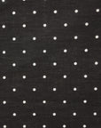 3mm Dot Cotton Lawn - Black
