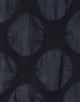 Dot Textured Cotton Lawn - Navy