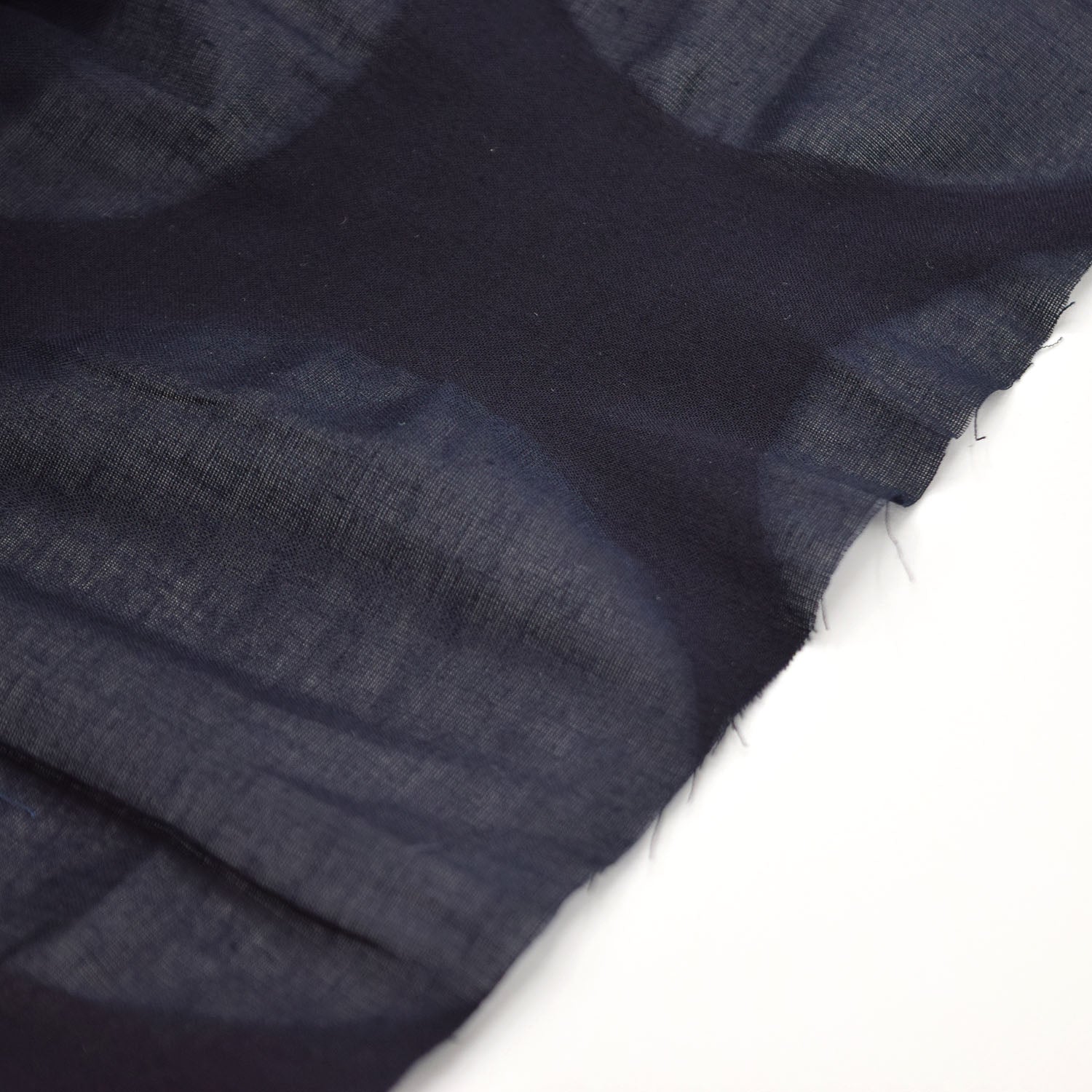 Dot Textured Cotton Lawn - Navy