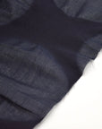Dot Textured Cotton Lawn - Navy