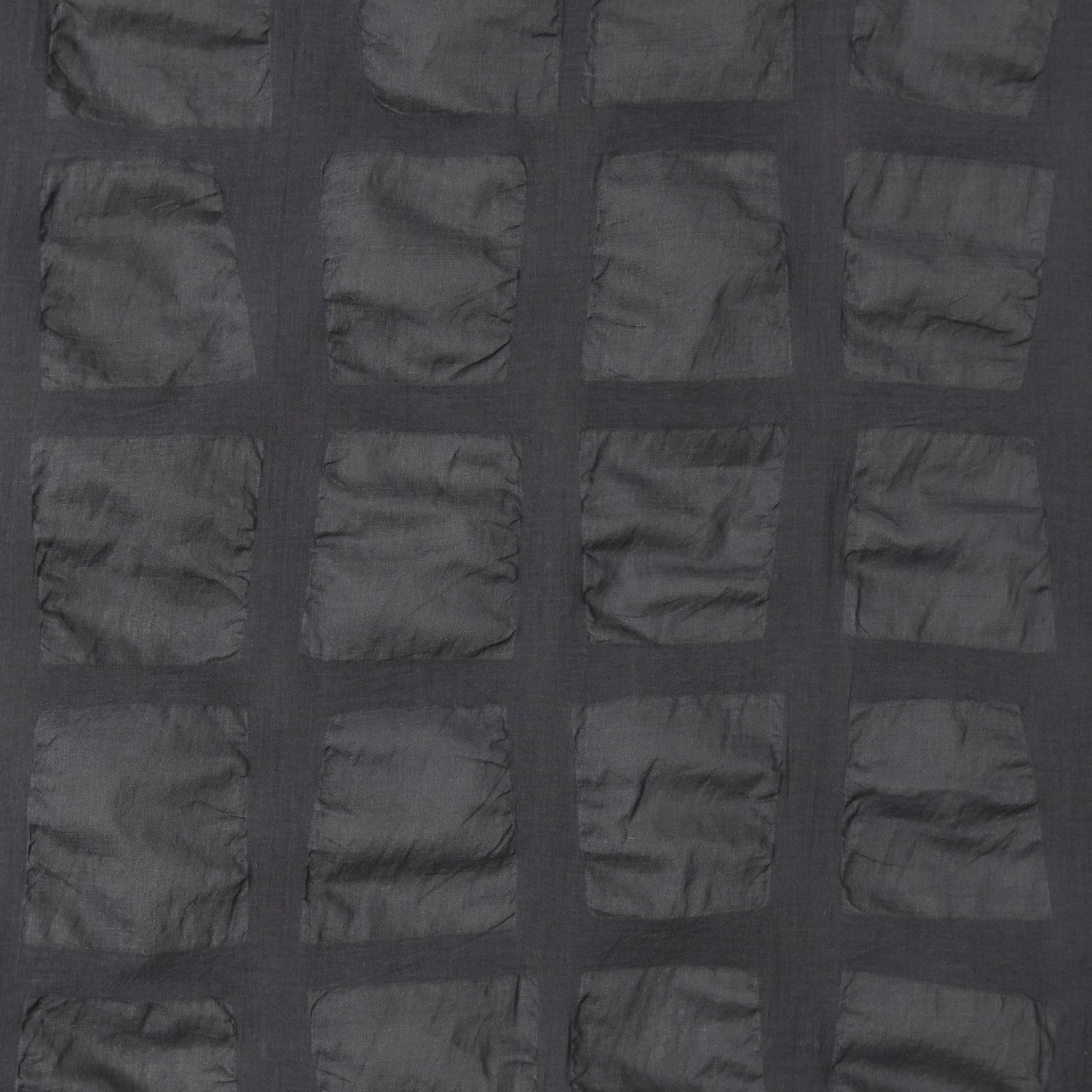 [Fabric Sample] Waffle Big Square Textured Cotton Lawn