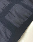Waffle Big Square Textured Cotton Lawn - Dark Grey