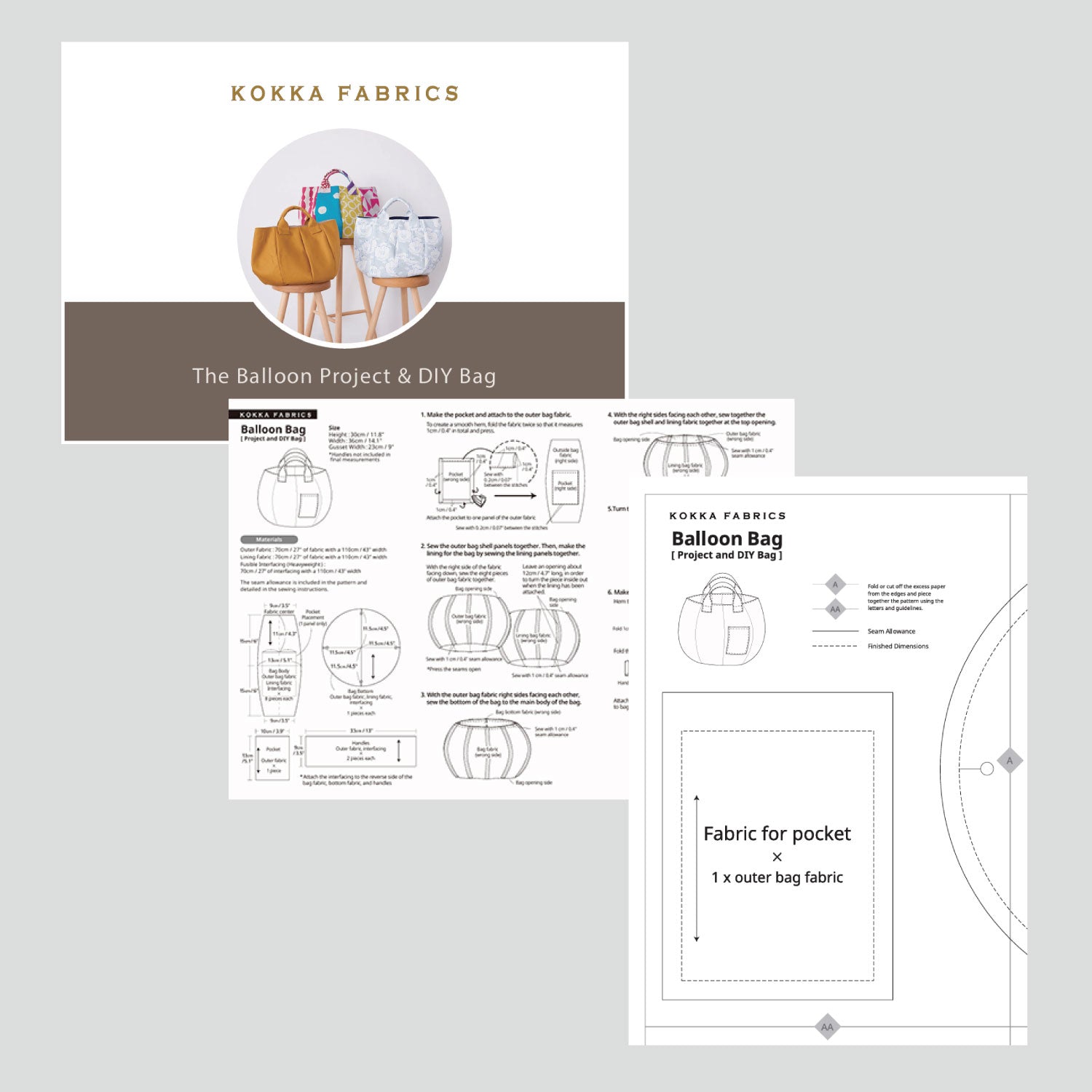 PDF Patterns – Kokka Fabrics