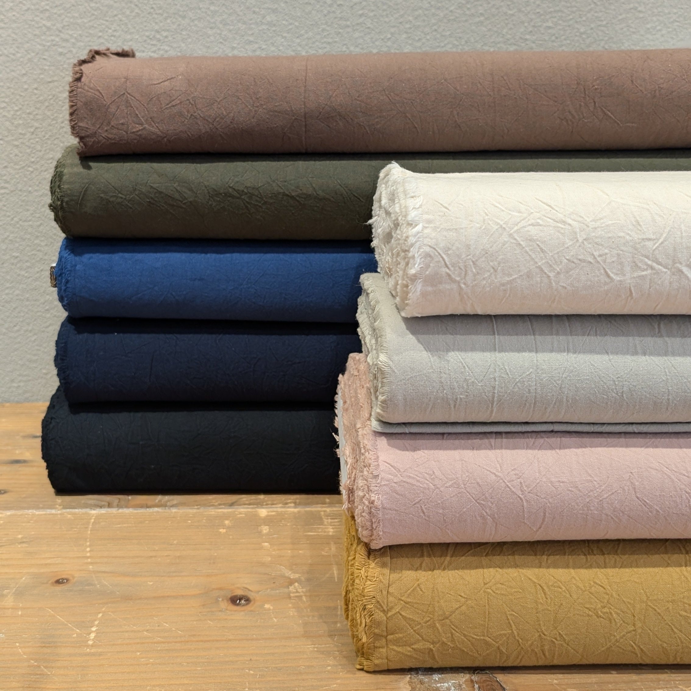 Cotton Washed Sheeting 15 Colors | Kokka Fabrics