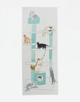 [Kokka Lifestyle] Nijiyura Cotton Tenugui - Cat Tower