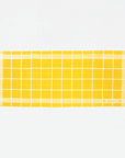 [Kokka Lifestyle] Nijiyura Cotton Tenugui - Yellow Lattice