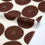 MUDDY WORKS Anpan Cotton Lightweight Canvas - White x Brown (Kokka Exclusive) EKX-1140