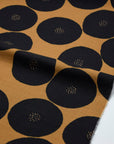 MUDDY WORKS Anpan Cotton Lightweight Canvas - Brown x Black (Kokka Exclusive) EKX-1140