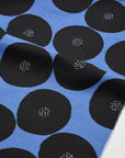 MUDDY WORKS Anpan Cotton Lightweight Canvas - Blue x Black (Kokka Exclusive) EKX-1140