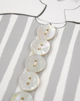 4nov Shell Buttons [Round Pearl Oyster / 13mm] TPS-1326-1