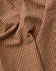 [Fabric Sample] Yarn Dyed Gingham Seersucker Organic Cotton Fabric