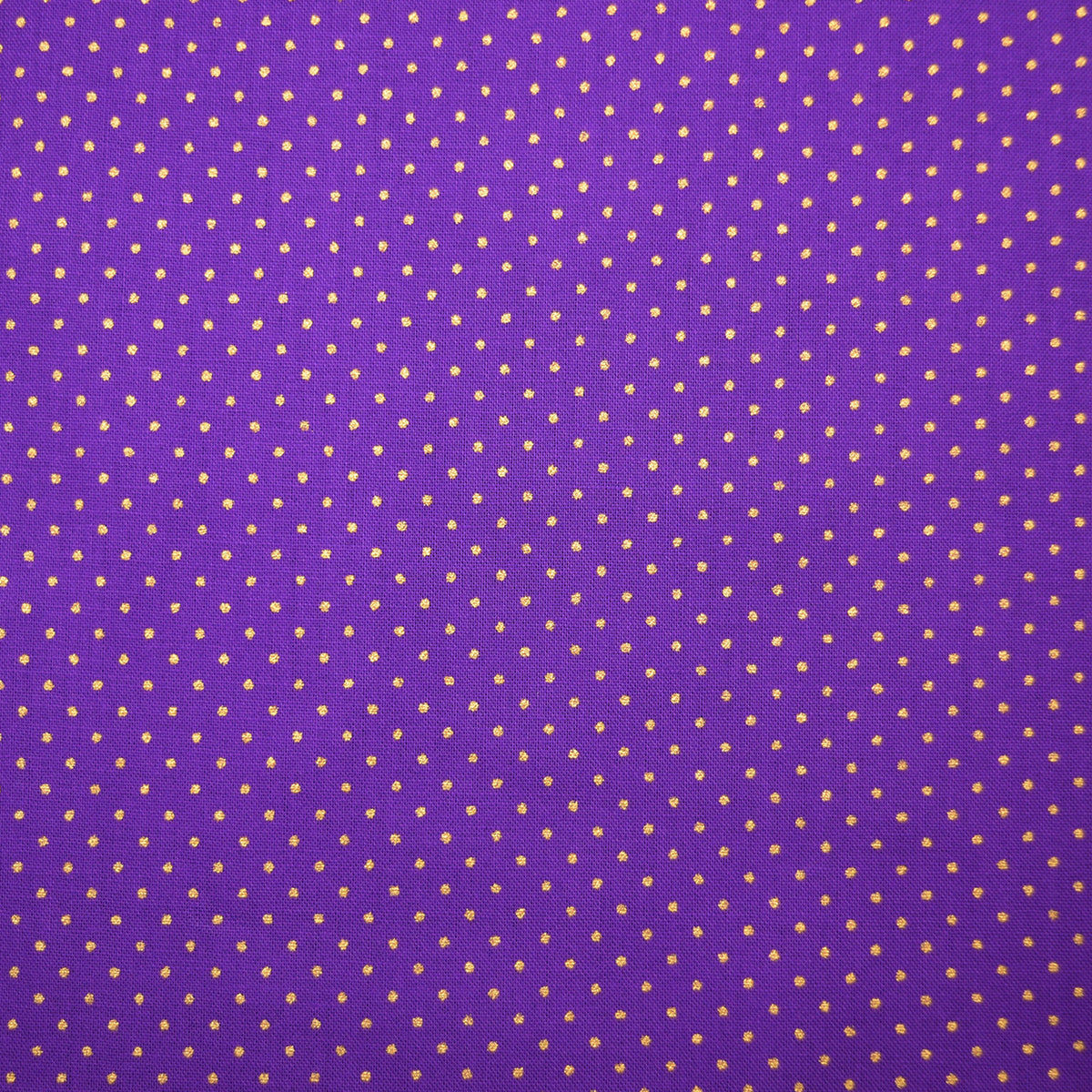 Glittery Dot Cotton Shirting - Purple
