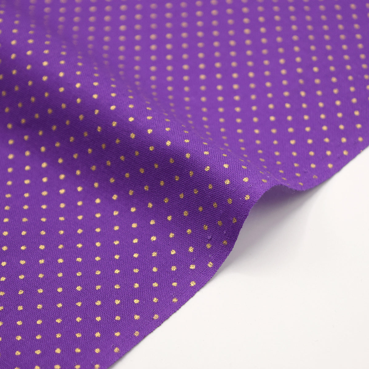 [Fabric Sample] Glittery Dot Cotton Shirting