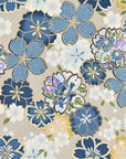 Japanese Cherry Blossom Prints Cotton Sheeting YGA-61040-1