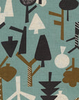 Scandinavian Style Forest Cotton Linen Canvas YGA-89070-2