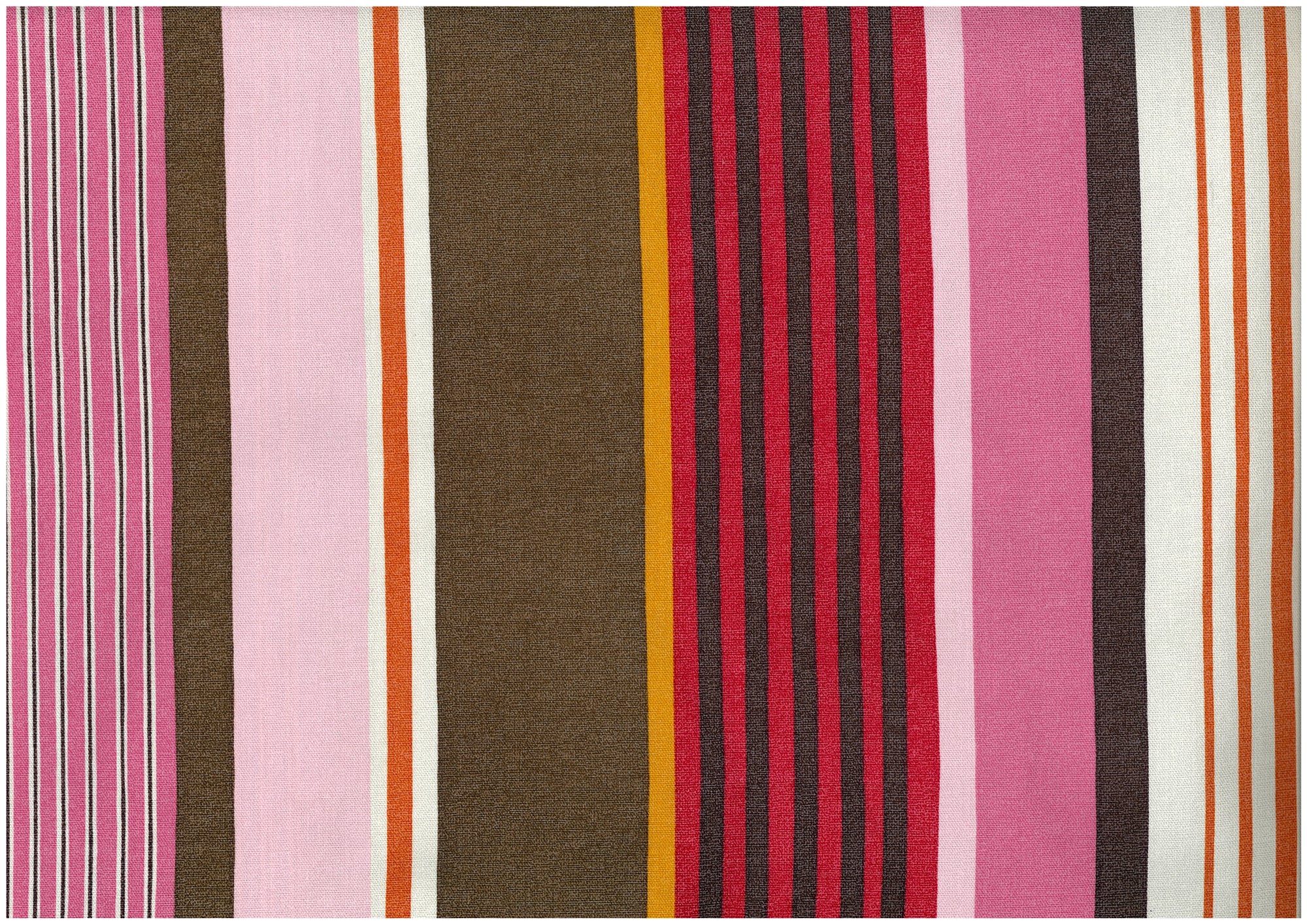 [Fabric Sample] Dynamic Stripes Cotton Oxford