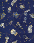 [Fabric Sample] Constellation Cats Cotton Sheeting