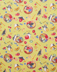 [Fabric Sample] Delicious Animal Acai Bowl Penguin Cotton Oxford YGA-91070-2