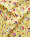 Delicious Animal Acai Bowl Penguin Cotton Oxford - Yellow YGA-91070-2