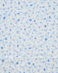 Pastel Geometric Cool Breeze Double Gauze - Blue YGA-91090-1