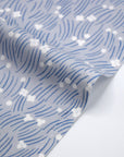 Floral Cool Breeze Cotton Sheeting - Light Grey YGA-91100-1